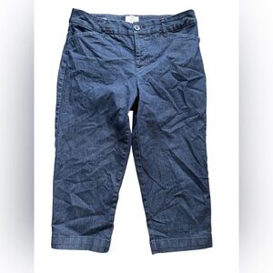 🔥 4 for $20 DEAL 🔥. John's Bay Denim Capris - Size 6